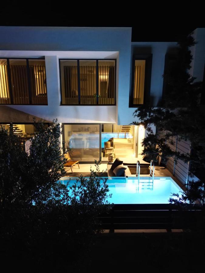 Serene Villas Halkidiki - Cfront Private Pool Néa Iráklia Kültér fotó