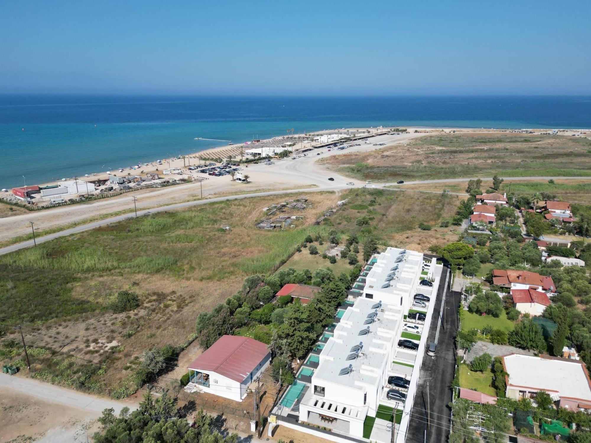 Serene Villas Halkidiki - Cfront Private Pool Néa Iráklia Kültér fotó